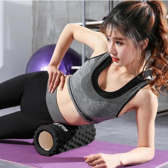 Rolo De Liberação Miofascial Massageador Gold Sports Pro - Yoga