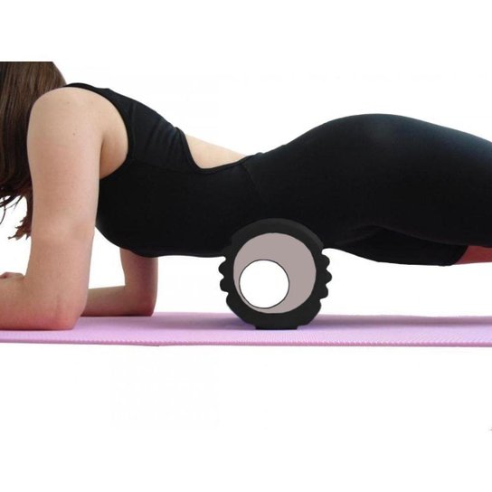 Rolo De Liberação Miofascial Massageador Gold Sports Pro - Yoga