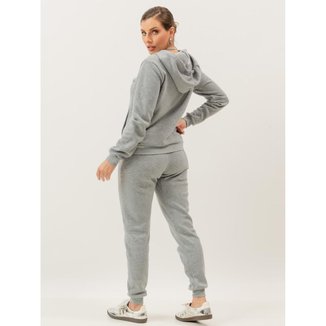 Roupa de Frio Conjunto Moletom Calça Blusa Agasalho Abrigo Manga comprida