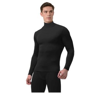 Roupa Térmica Flanelada Segunda Pele Extreme Thermo Frio Intenso Calça + Blusa Gola Alta Unissex