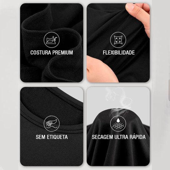 Roupa Termica Frio Blusa Calça segunda Pele Gorro Luva Touch Screen Masculina Feminina
