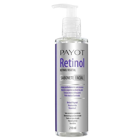 Sabonete Facial Payot Retinol 210ml