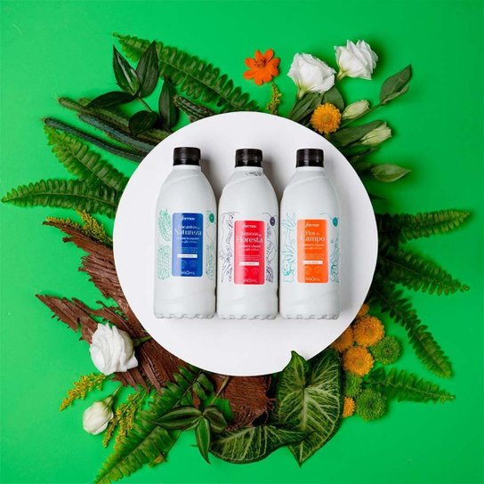 Sabonete Líquido Refil Farmax Riquezas da Floresta 400ml