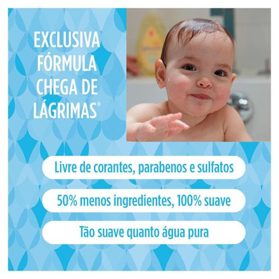 Sabonete Líquido Refil Johnson’s - Da Cabeça aos Pés 180ml