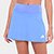 Saia Adidas 3 Listras Feminina - Azul+Branco