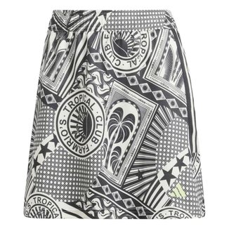 Saia Farm Adidas Skirt Preto/ Branco G