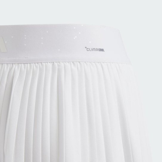 Saia Infantil Adidas Plissada Club Tennis Climacool Menina