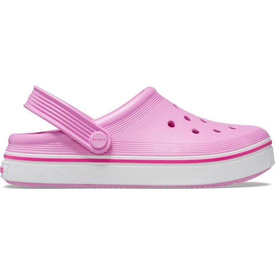 Sandália crocband off court clog taffy pink
