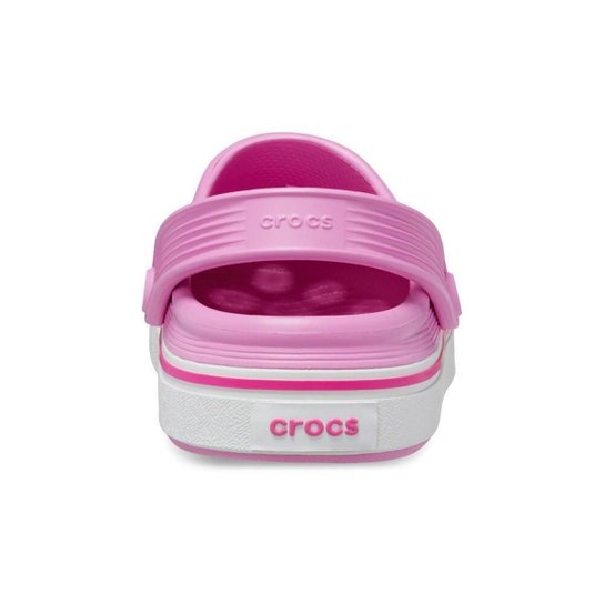 Sandália crocband off court clog taffy pink