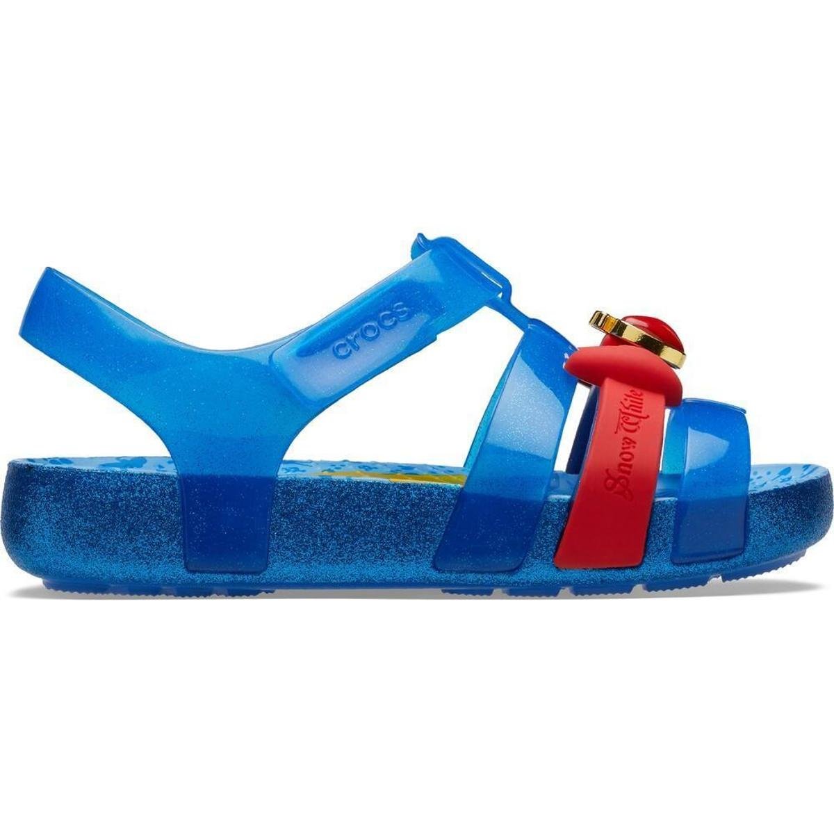 Sandália crocs branca de neve isabella k bright cobalt | Allianz