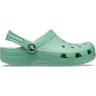 Sandália crocs classic clog kidst   jade stone