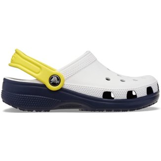 Sandália crocs classic retro sport clog t white