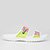 Sandália Crocs Classic Spray Dye Masculina - Branco