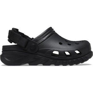 Sandália crocs duet maxx ii clog k black