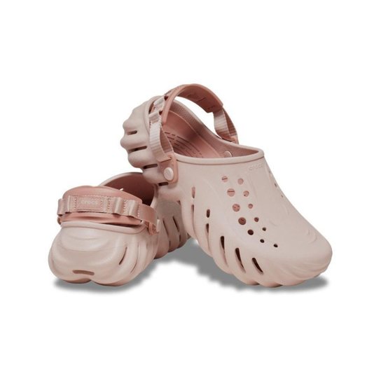 Sandália Crocs Echo Clog Pink Clay