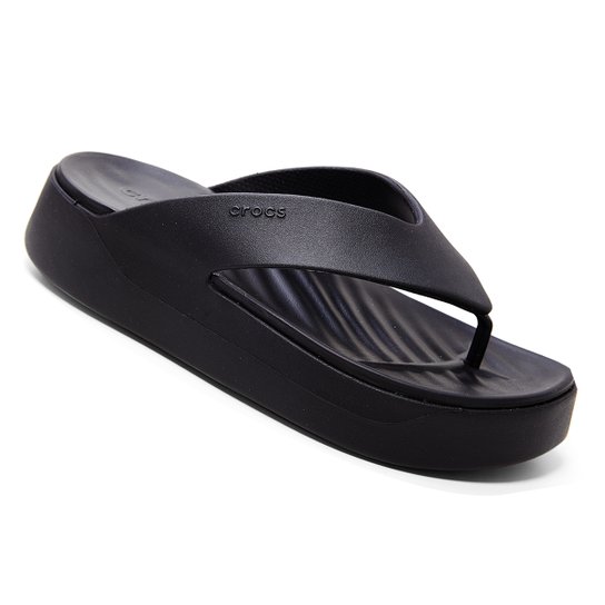 Sandália Crocs Getaway Plataform Flip Feminina