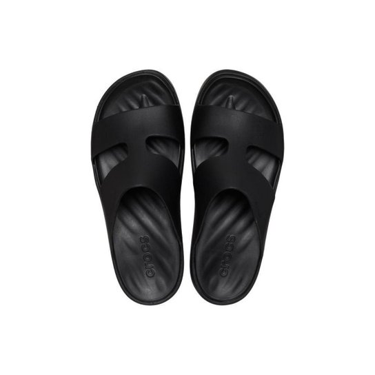 Sandália Crocs Getaway Platform H-Strap Black