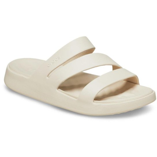 Sandália Crocs Getaway Strappy Stucco