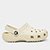 Sandália Crocs Infantil Classic Clog Kids Menino - Off White