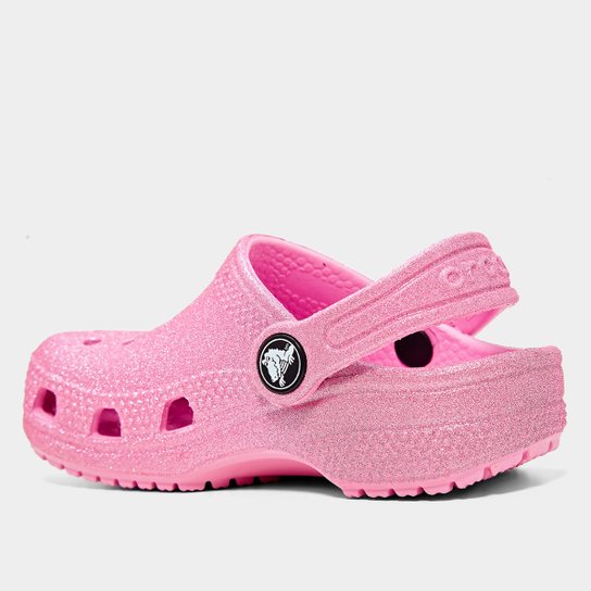 Sandália Crocs Infantil Classic Glitter Clog K