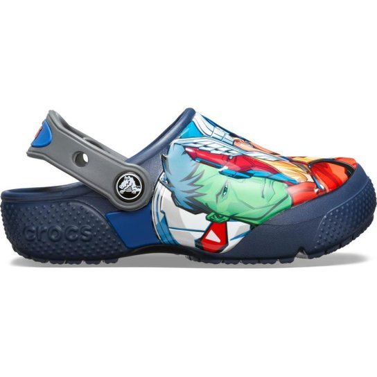 Sandália Crocs Infantil Fl Marvel Menino