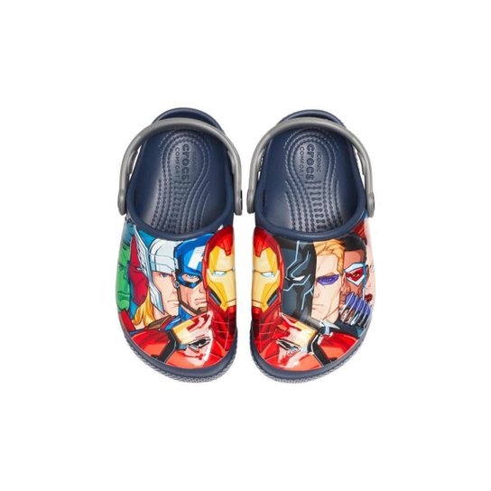 Sandália Crocs Infantil Fl Marvel Menino