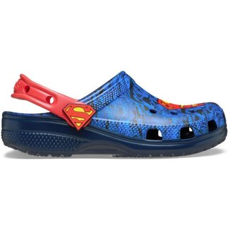 Sandália Crocs Infantil Superman Classic Clog K Multi