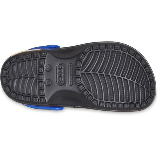 Sandália crocs sonic print classic clog k multi