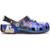 Sandália crocs sonic print classic clog t multi - Colorido