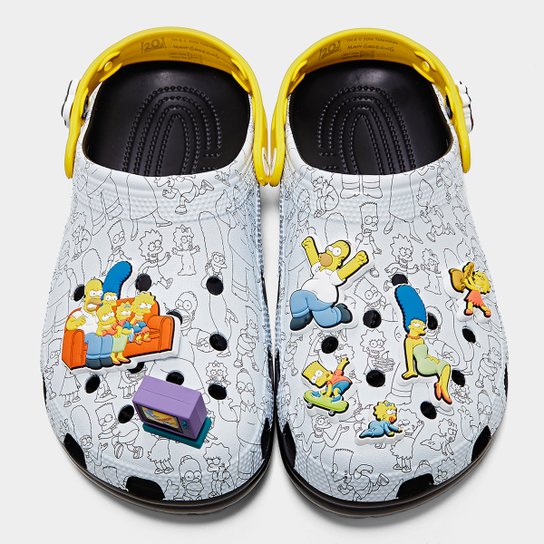 Sandália Crocs The Simpsons Classic Clog