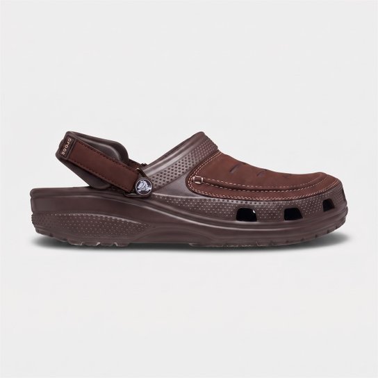 Sandália Crocs Yukon Vista Ii Lr Clog Espresso/Mushroom