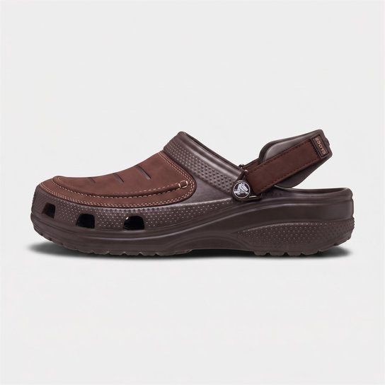 Sandália Crocs Yukon Vista Ii Lr Clog Espresso/Mushroom