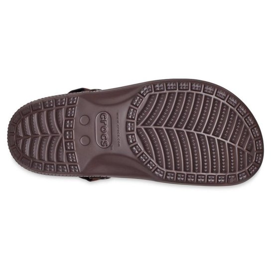 Sandália Crocs Yukon Vista Ii Lr Clog Espresso/Mushroom