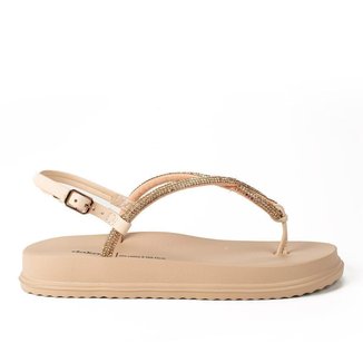 Sandália Dakota Flatform Com Brilhos Y6241