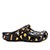 Sandália Infantil Crocs Classic Food Print Masculina - Preto