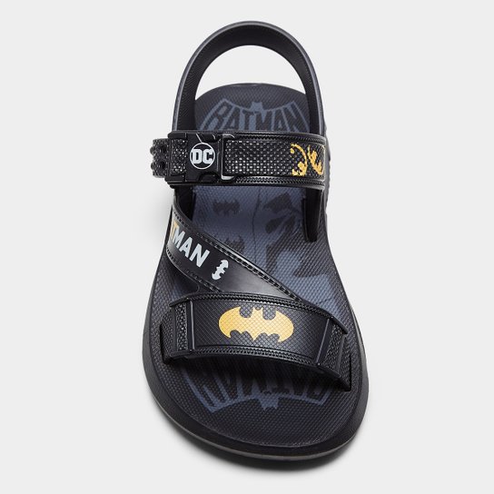Sandália Infantil Grendene Kids Batman Lançador Menino
