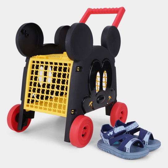 Sandália Infantil Grendene Kids Disney Baby Car Menino