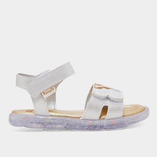 Sandália Infantil Pampili Lulli Com Led Menina