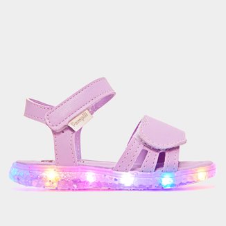 Sandália Infantil Pampili Mini Led I Menina
