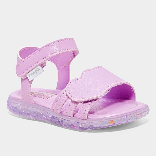 Sandália Infantil Pampili Mini Led I Menina