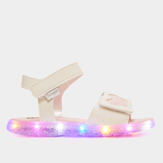 Sandália Infantil Pampili Mini Led II Menina