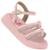 Sandalia Papete Infantil Molekinha 2733.103 Meninas - Rosa