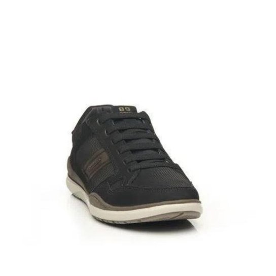 Sapatenis Casual Masculino Couro Nobuck com Elástico Pegada 119103