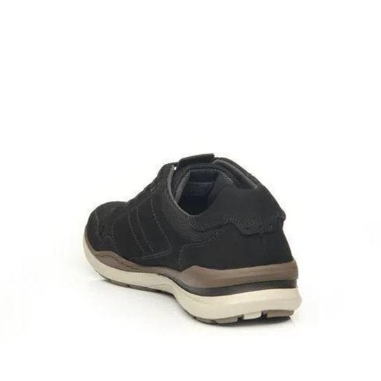 Sapatenis Casual Masculino Couro Nobuck com Elástico Pegada 119103