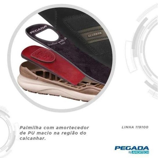 Sapatenis Casual Masculino Couro Nobuck com Elástico Pegada 119103
