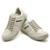 Sapatênis Couro Confortável Ranster Comfort Masculino - Off White