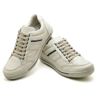 Sapatênis Couro Confortável Ranster Comfort Masculino