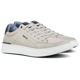 Sapatênis Masculino Ferracini 24h Casual Gold Couro Cadarço Elástico FR2074 Cor:;Tamanho:42