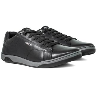 Sapatênis Masculino Ferracini 24h Couro Lexus Elástico Conforto Resistente 7053-267