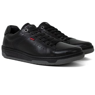 Sapatênis Masculino Ferracini Casual Vox Couro Elástico Confortável 8051-617